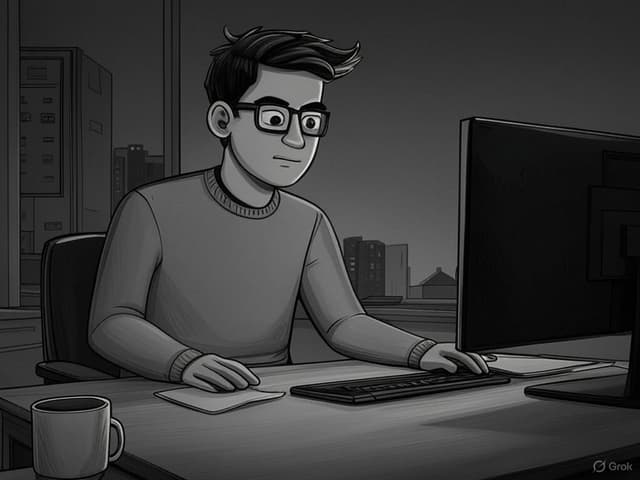 person is coding to build features